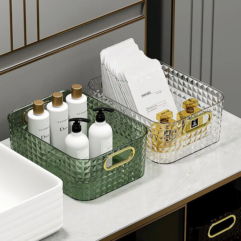 Luxury Skincare Tools - Pudełko do przechowywania kosmetyków na biurko