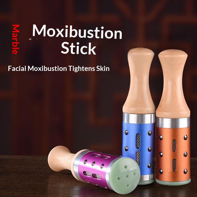 Luxury Skincare Tools - 1 Zestaw Jadeitowych Patyczków do Moxibustion