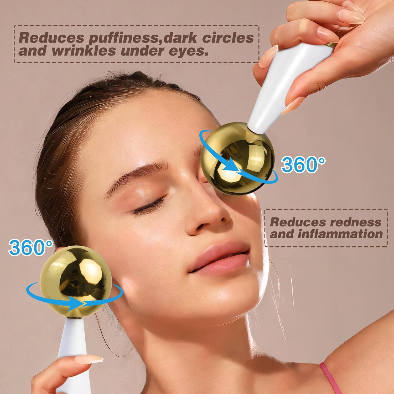 Kulki lodowe do twarzy Oczy St – Luxury Skincare Tools recenzja i cena