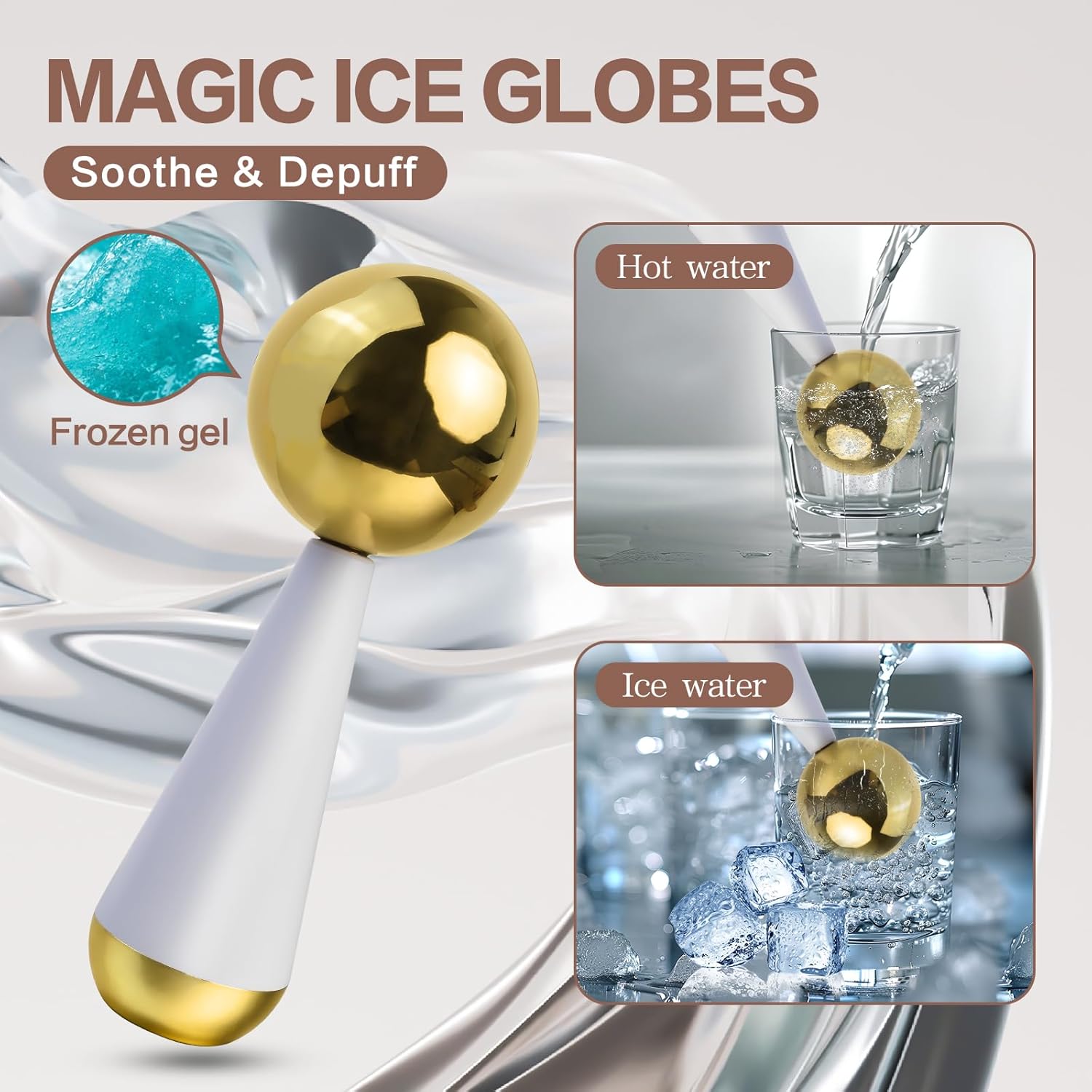 Kulki lodowe do twarzy Oczy St – Luxury Skincare Tools recenzja i cena