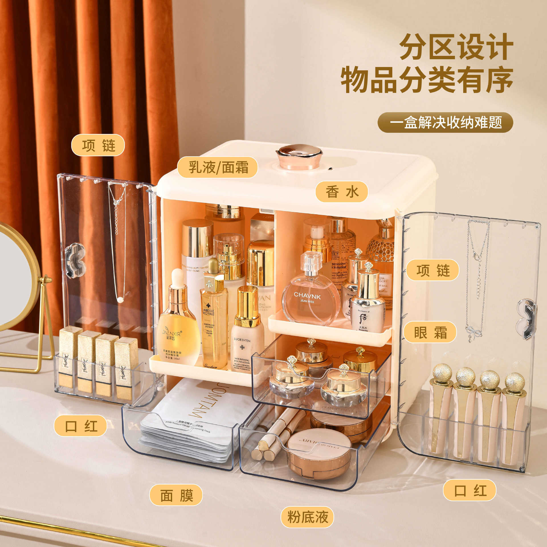 Pudełko do przechowywania kosm – Luxury Skincare Tools recenzja i cena