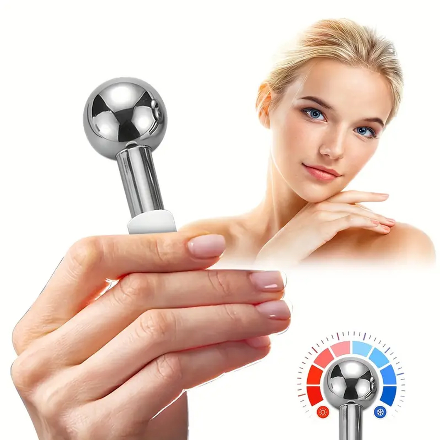 Kule chłodzące ze stali nierdz – Luxury Skincare Tools recenzja i cena
